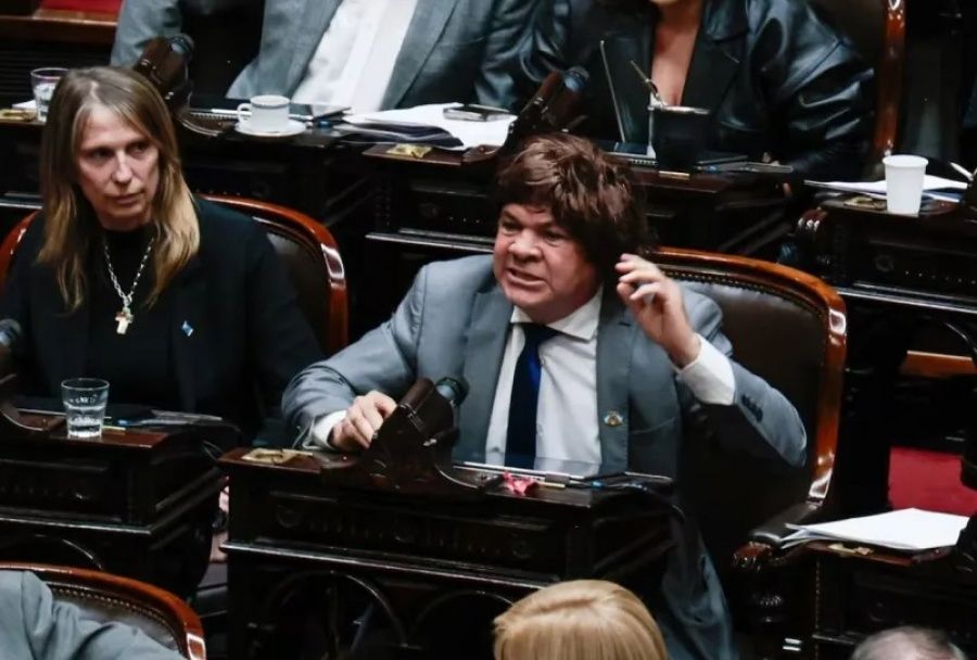 Aldo Leiva tras usar una peluca contra Milei: “En el Senado será como le pasó a River anoche: derrota”