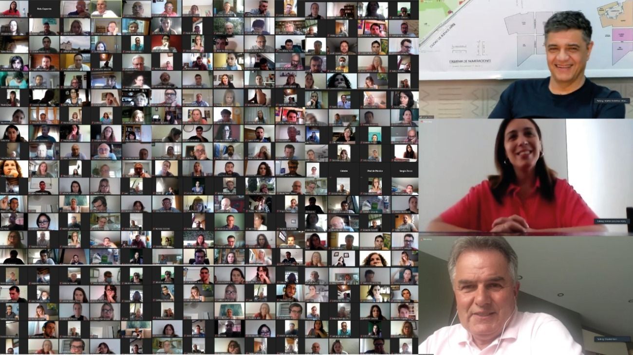 Vidal y Jorge Macri: "recorridas virtuales" y la idea de desdoblar las elecciones bonaerenses