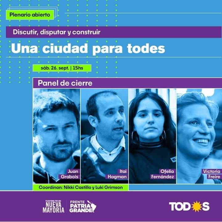 El Frente de Todos lanza la campaña para disputarle al PRO la Ciudad de Buenos en 2021