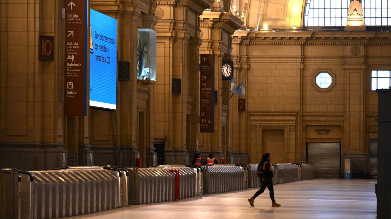 Arrancó el segundo paro nacional de la CGT contra el gobierno de Javier Milei