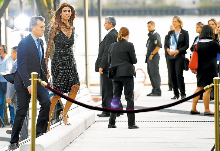 La sobriedad y elegancia de Juliana Awada lucieron en la Cumbre del G20