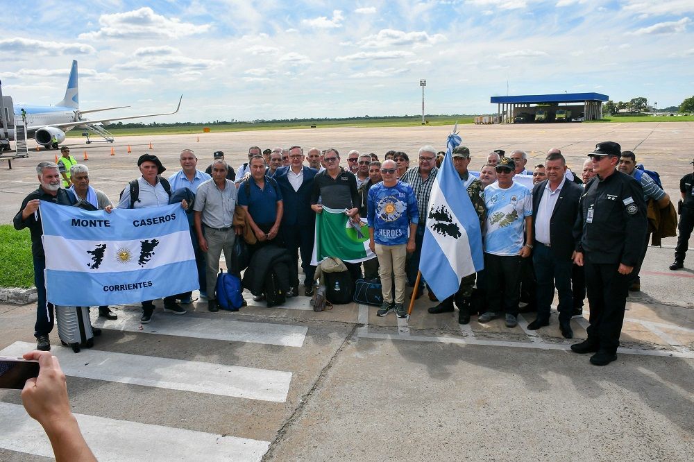Malvinas: Corrientes envía a un nuevo contingente de excombatientes en un viaje para "sanar heridas"