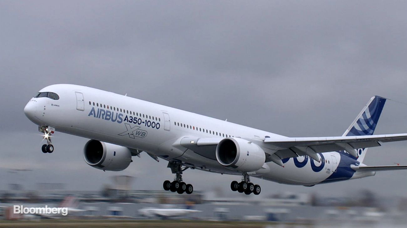 La compañía "Airbus" revela planes para nuevo A350 de fuselaje angosto