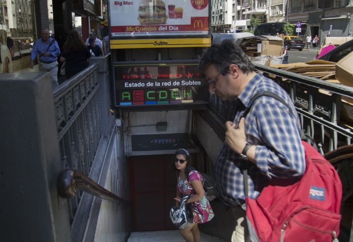 Se levantó el paro en la línea B del subte
