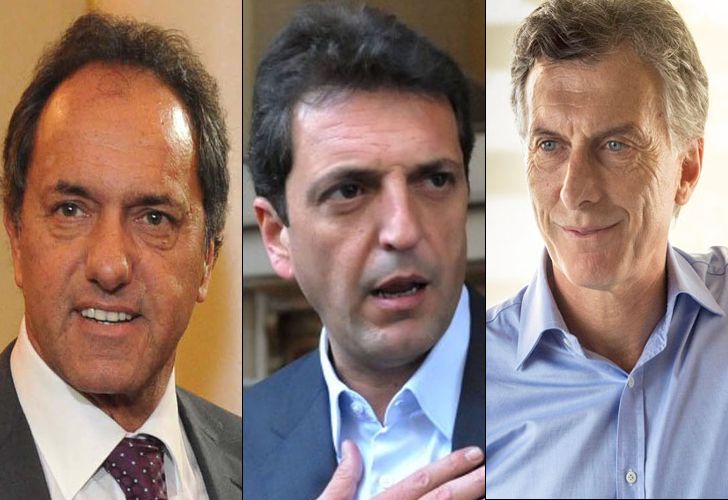 Massa y Scioli pelean el primer lugar, pero Macri crece en intención de voto