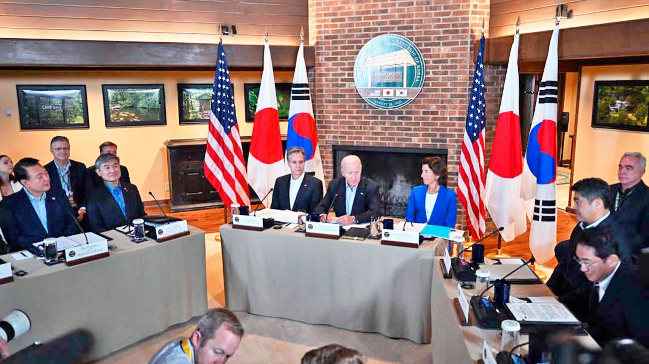 “Nueva era de cooperación” de Washington, Seúl y Tokio