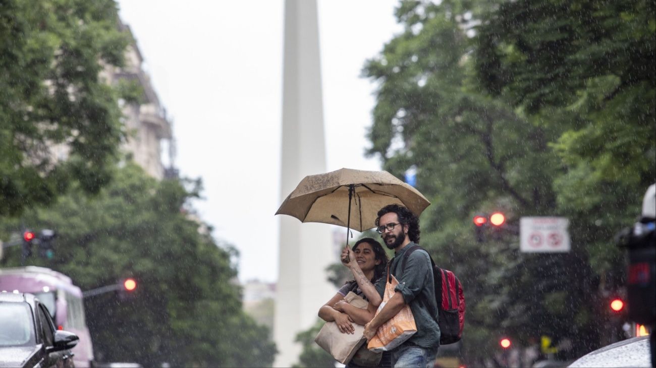 Clima en Ciudad de Buenos Aires: alerta amarilla por tormentas fuertes y ráfagas de viento