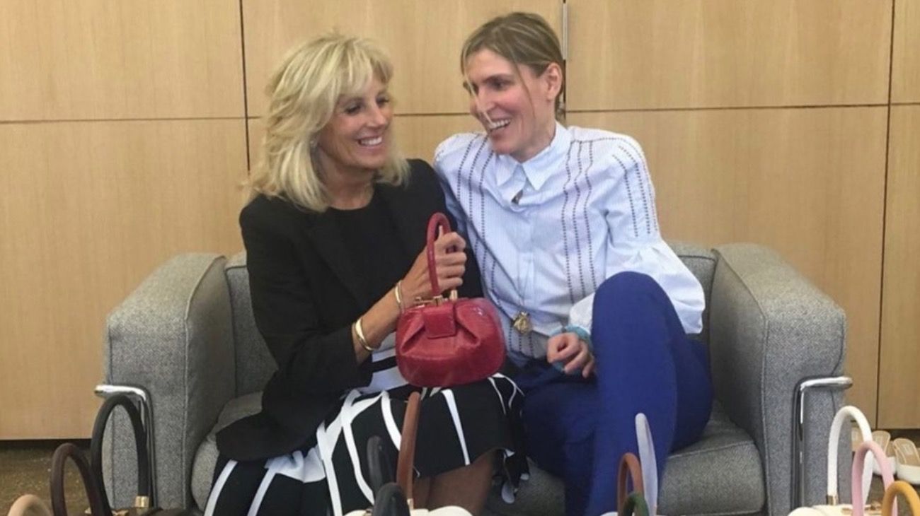 Jill Biden debutó como primera dama de EE.UU. vestida por una diseñadora uruguaya