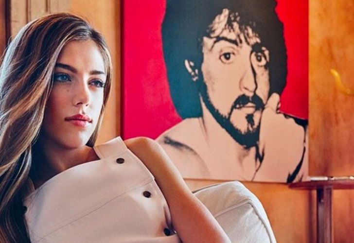 Sylvester Stallone ayuda a su hija a lanzarse en el mundo del modelaje