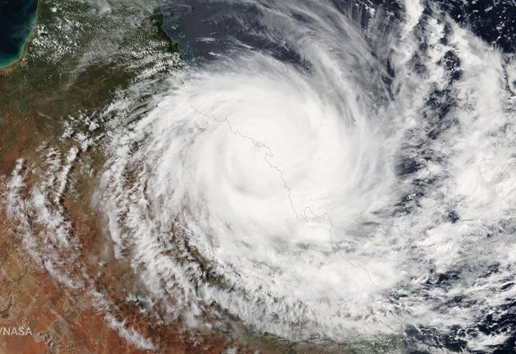 Los destrozos que ocasionó el ciclón Debbie en Australia