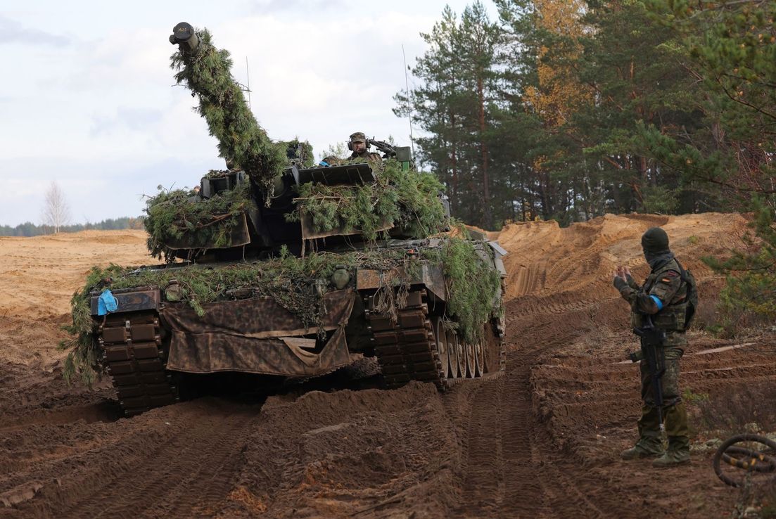 Alemania, cerca de decidir si envía tanques Leopard a Ucrania