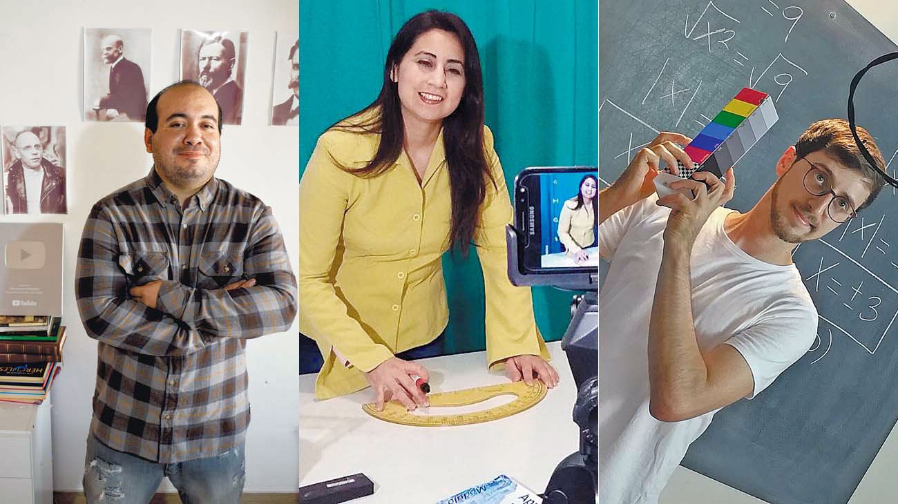 Edutubers: los docentes que pasaron del aula a los canales virtuales