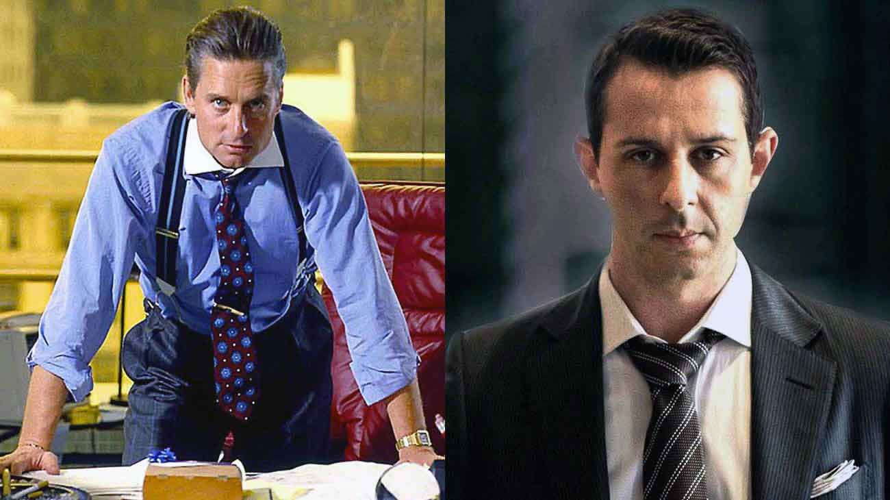 El capitalismo según Gordon Gekko y Kendall Roy