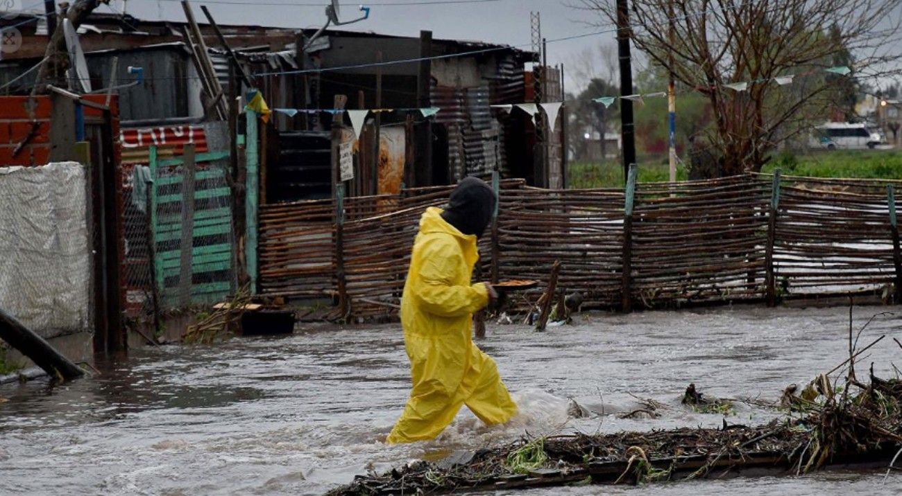 Temporal en el territorio bonaerense: inundaciones, destrozos y récord de lluvias