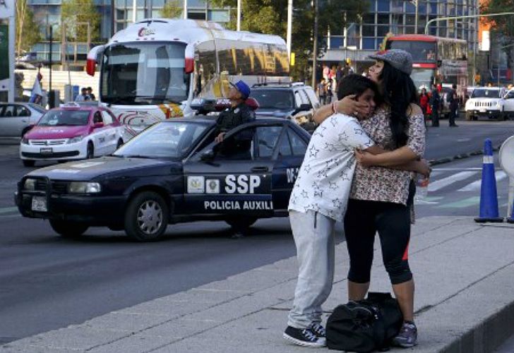 México revivió sus fantasmas con un fuerte sismo de 7,2 grados