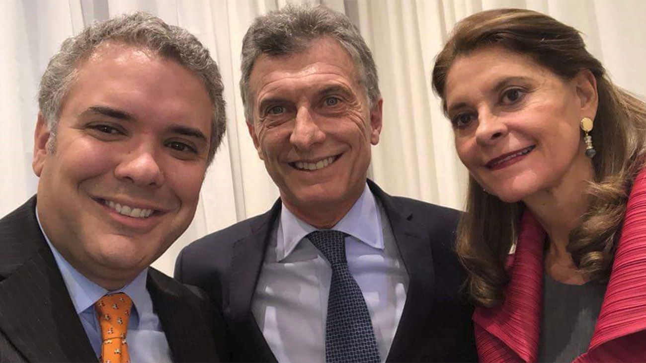 Los lazos de Mauricio Macri e Iván Duque, un presidente de corte PRO