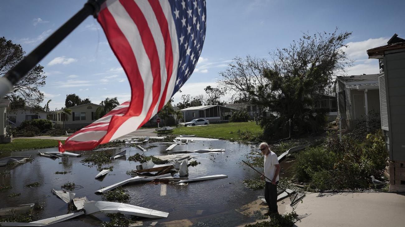 Fotos: Florida, estado arrasado y al menos dos muertos tras el paso del Huracán Ian