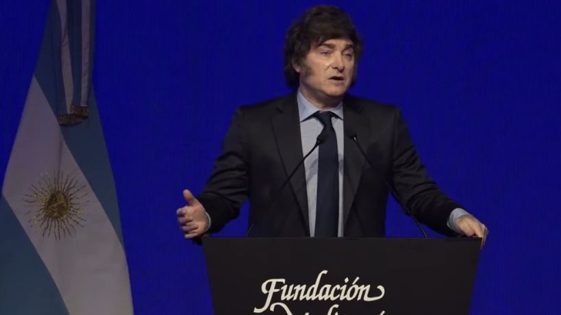 Milei en Córdoba: "se terminó la Argentina de la casta, llega la Argentina de los hombres libres que van a ser prósperos"