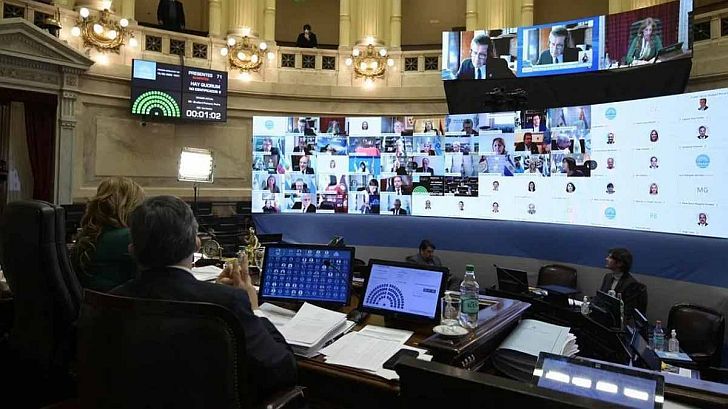Senado: la oposición se desconecto con críticas al oficialismo