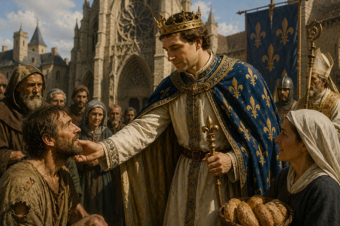 San Luis IX de Francia, el monarca justo y compasivo que unió la corona con la santidad