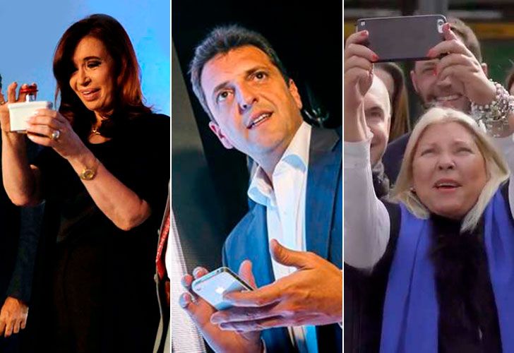 Cristina y Carrió son las más influyentes de las redes