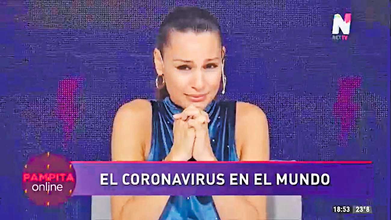 Pampita dejó la televisión y pide a sus seguidores que respeten la cuarentena