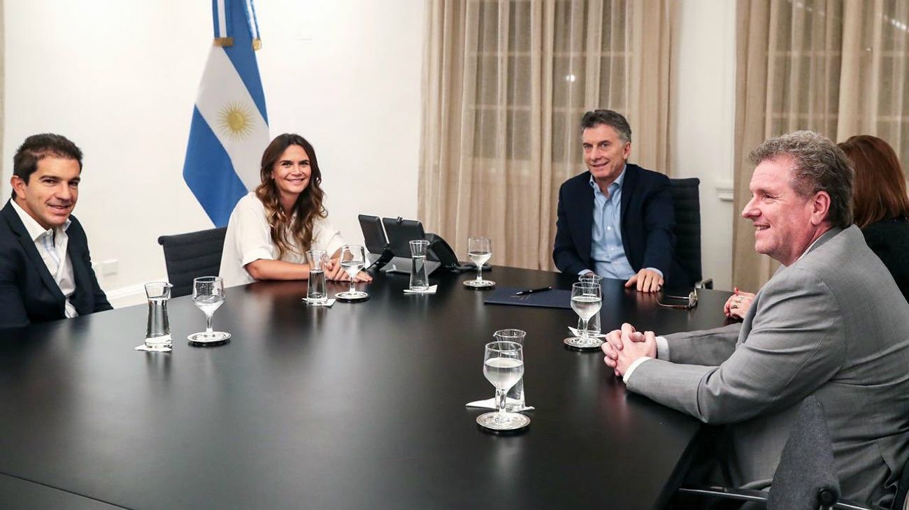 El presidente Mauricio Macri recibió a Amalia Granata en la quinta de Olivos