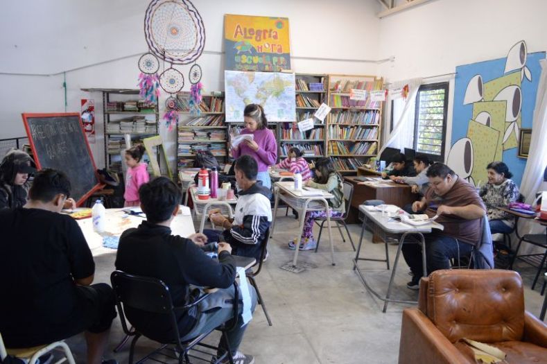 Escuela Alegría Ahora: una “reserva de vida” para los marginados