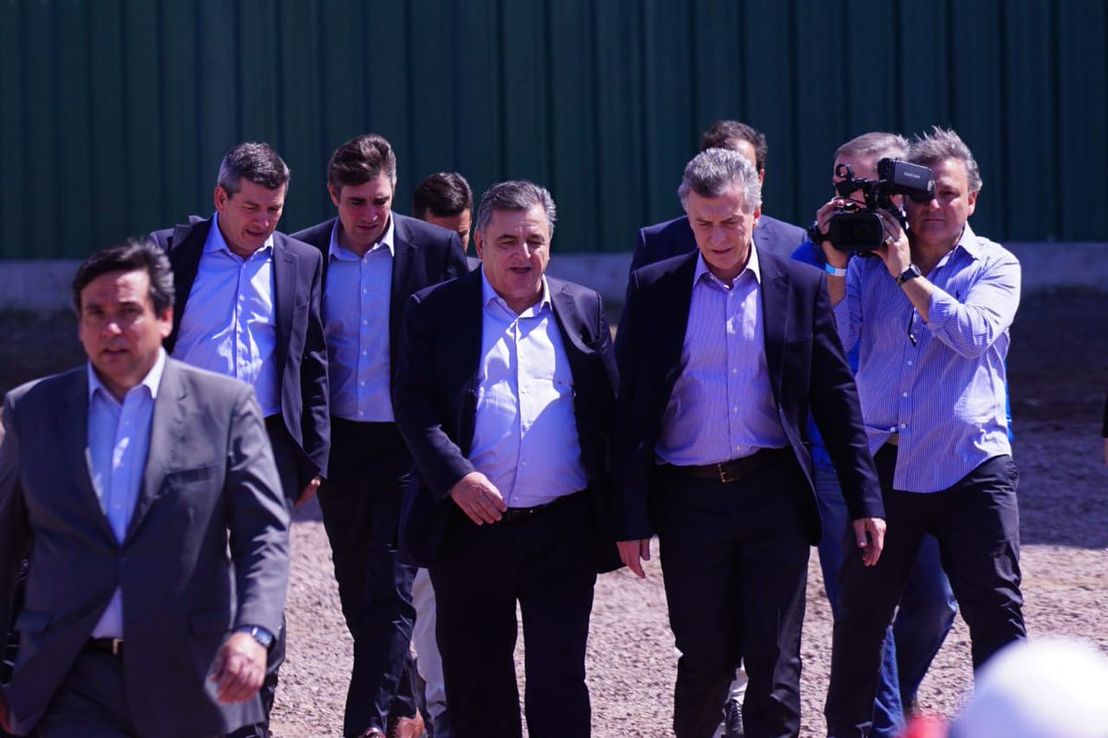 Con gestos, Macri ratificó el respaldo a Negri en Río Cuarto