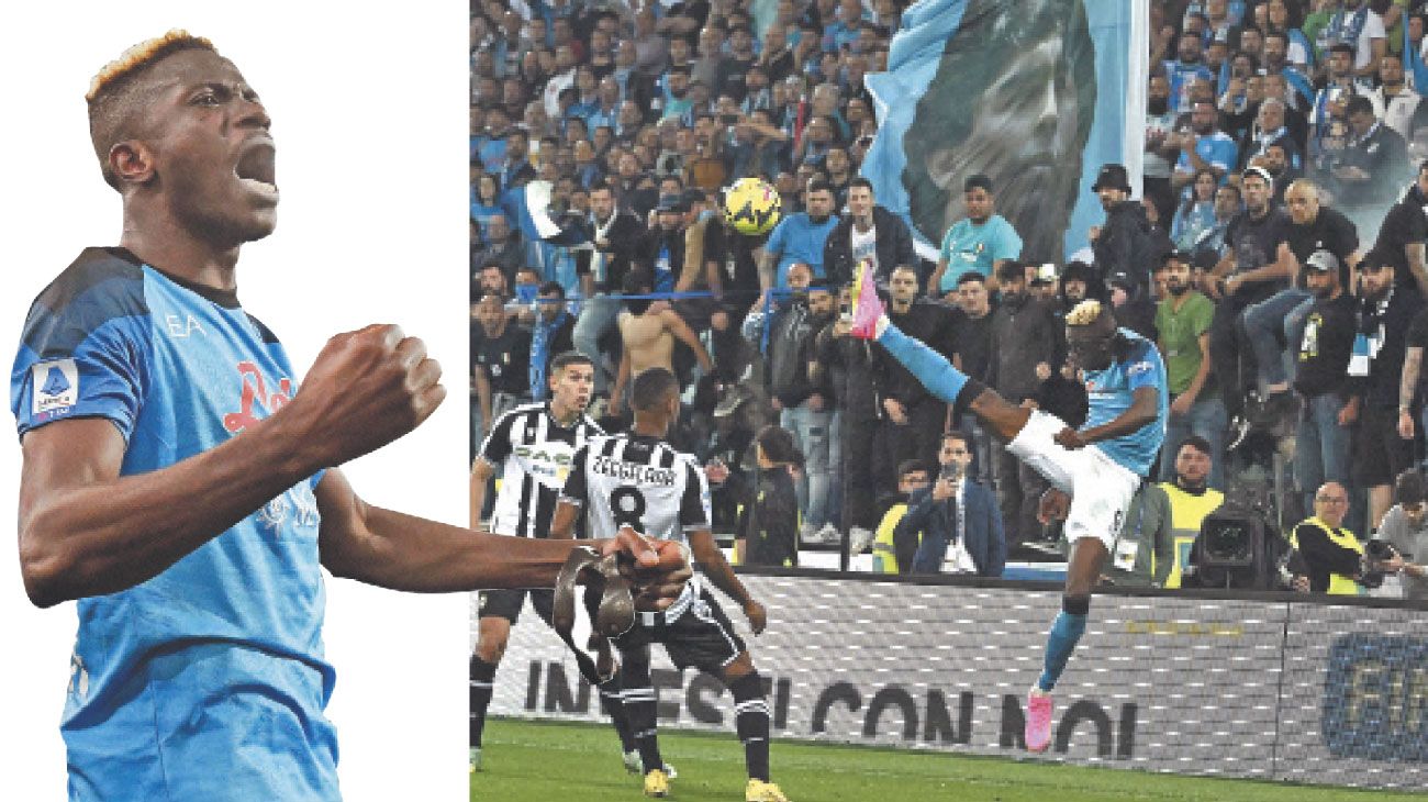 El goleador del Napoli campeón que soñaba con encontrar unos botines mientras revolvía basura