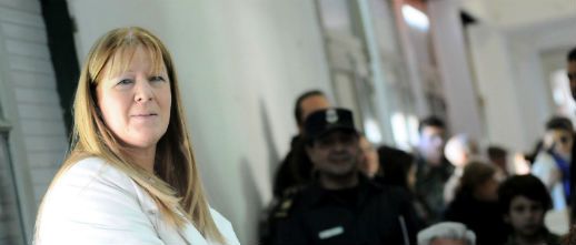 A Stolbizer la chocaron cuando estaba al aire