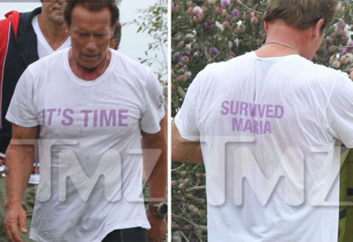Terminator se burla de su ex en una remera