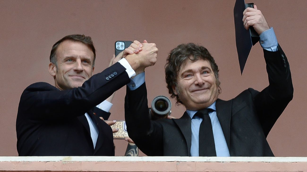 Emmanuel Macron habló con Javier Milei: "Mucho más que un aliado en sectores clave"