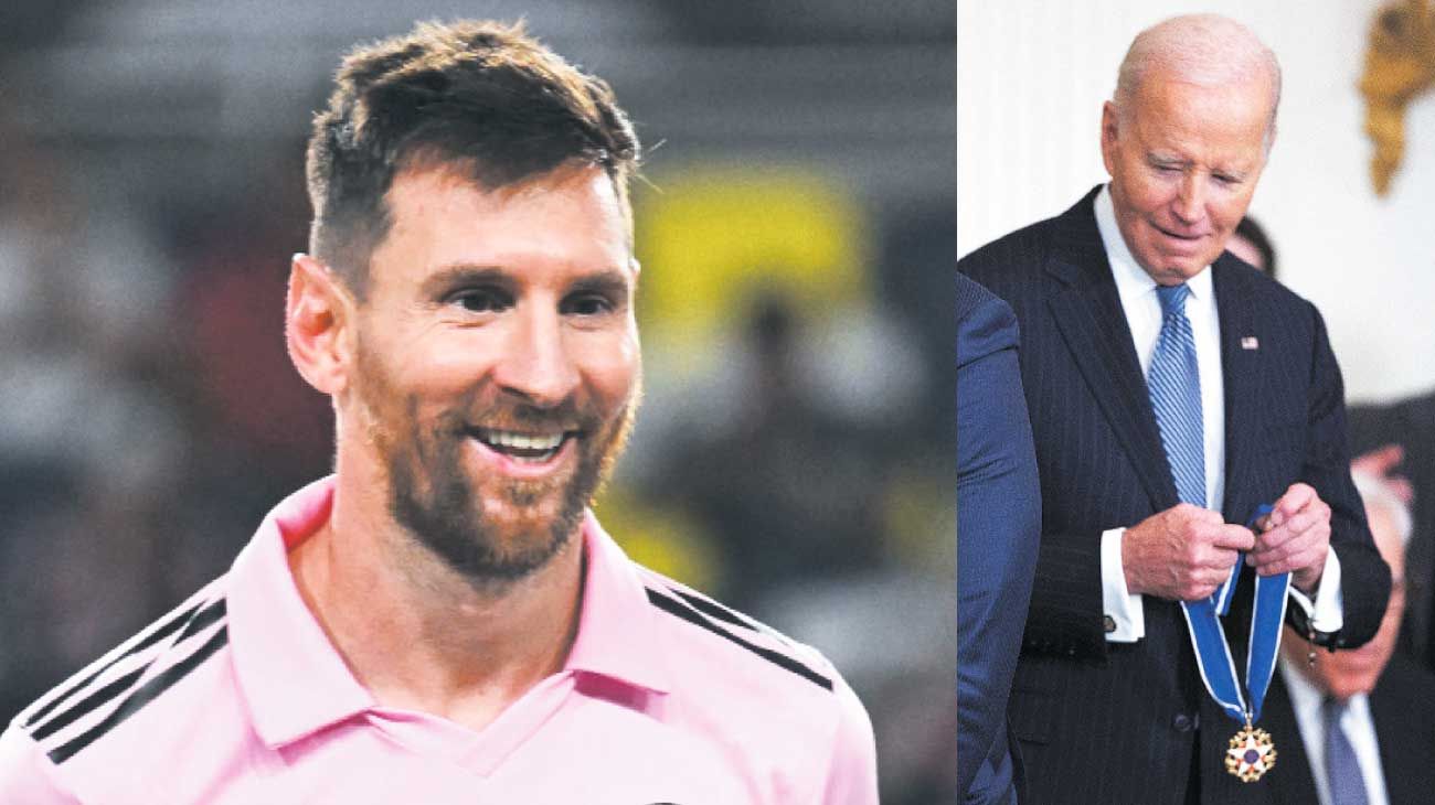 Galardón a Messi en ausencia