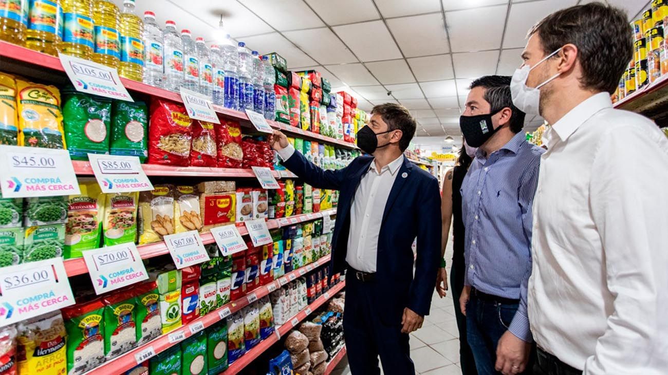 Cómo es el programa "Comprá más cerca" que lanzó Axel Kicillof