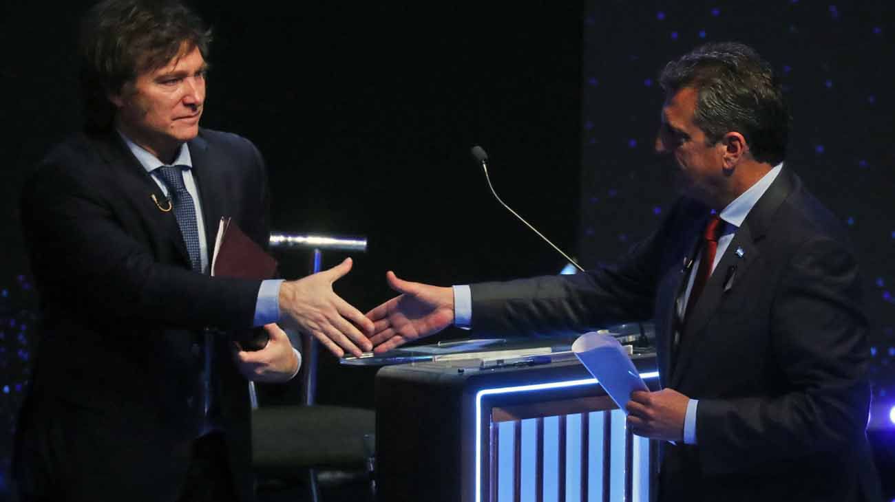 Balotaje Milei y Massa: cuándo es el debate presidencial