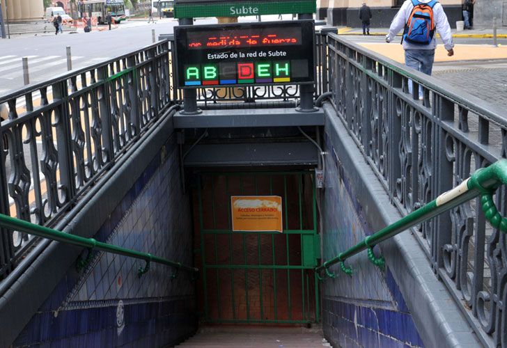 Levantan el paro en la línea D de subte