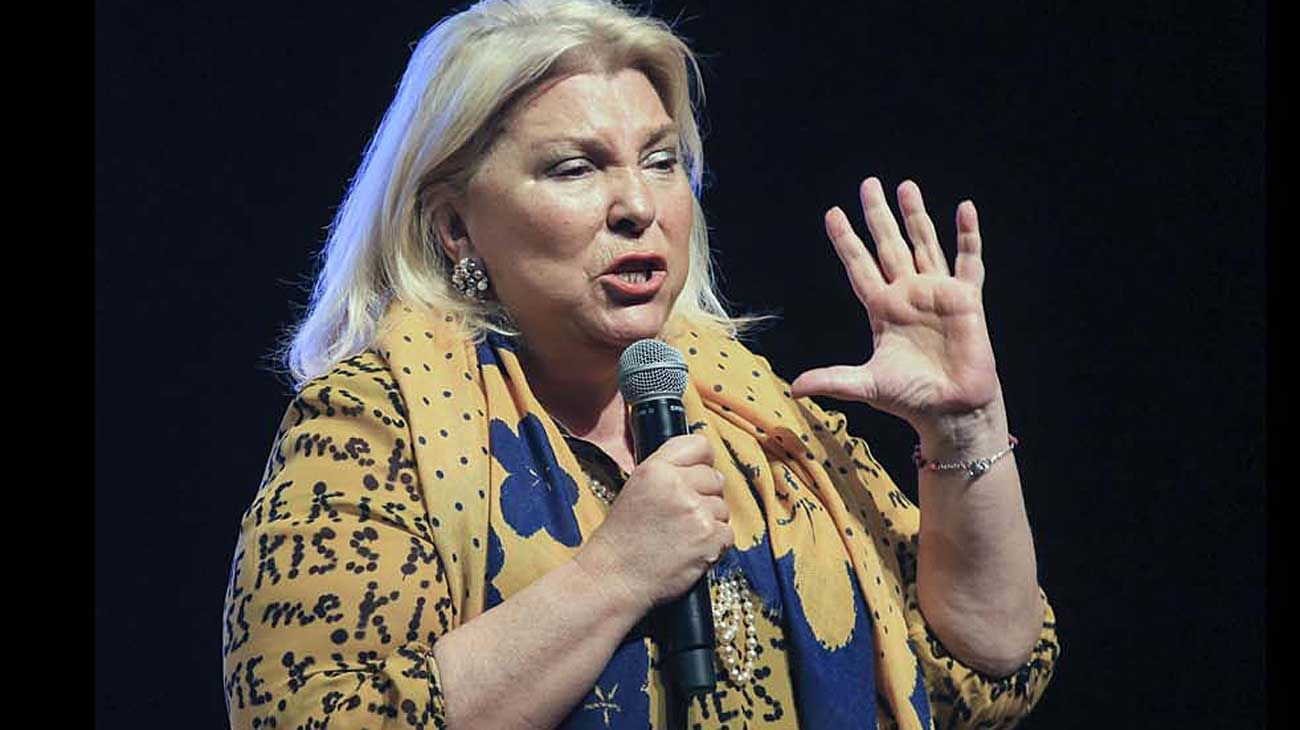 Carrió: "Soy moderada hasta que tengo que decir la verdad"