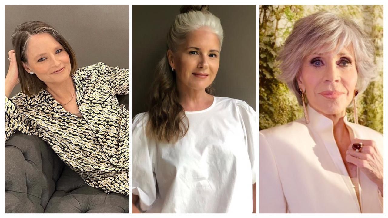 Cada vez más famosas se animan a lucir sus canas