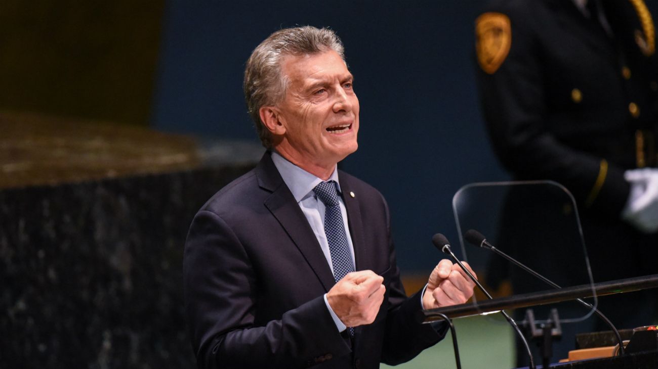Macri en la ONU: "Decidimos dejar atrás una etapa de confrontación con el mundo"