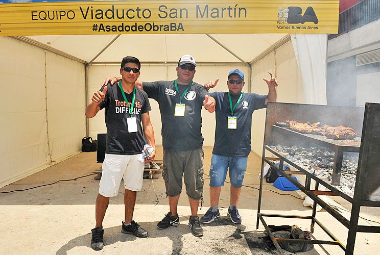 Eligieron a los ganadores del mejor asado de obra porteño