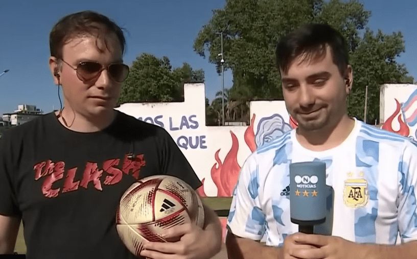 Argentina campeón: la pelota del último gol de Argentina terminó en Castelar