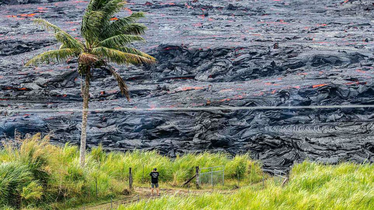 Video | Un río de lava del volcán Kilauea amenaza una planta geotérmica