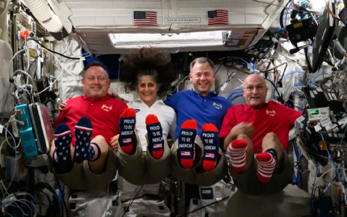 ¿Cómo hicieron para votar los astronautas norteamericanos de la Estación Espacial Internacional?