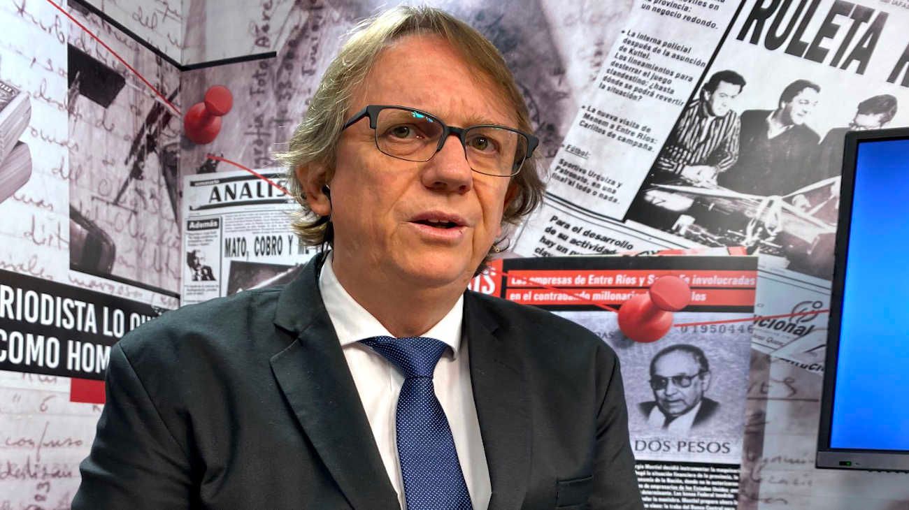 Daniel Enz: "La diferencia entre Cristina y Urribarri es que Cristina tiene respaldo"