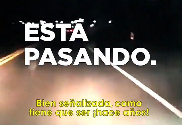 Macri en campaña: "Está pasando"