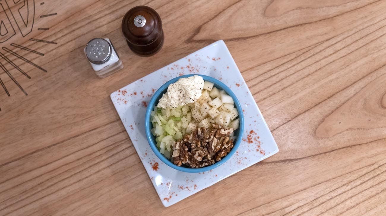 Textura, sabor y personalidad: pasos para crear una nueva ensalada Waldorf