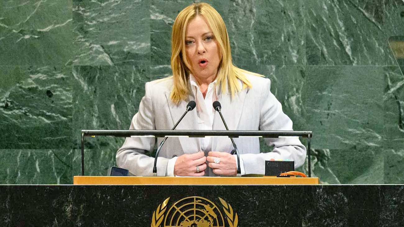 Meloni: “Antes de crear el Estado palestino deben volver los rehenes”