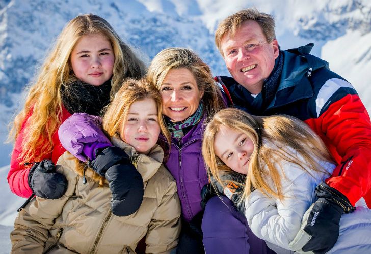 Fotos | Los reyes de Holanda en la nieve, vacaciones y pacto con la prensa