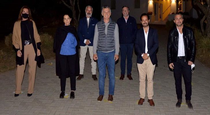 La foto en la puerta